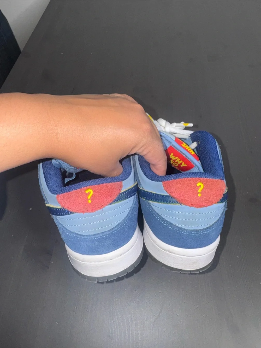 Nike SB Dunk Low Pro “Why So Sad?” Coastal Blue Skate Shoes Sneakers